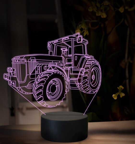 Beling 3D lampa, John deere 8100, 16 farebná, U57