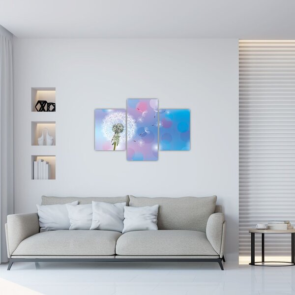 Obraz - Púpava vo vetre (90x60 cm)