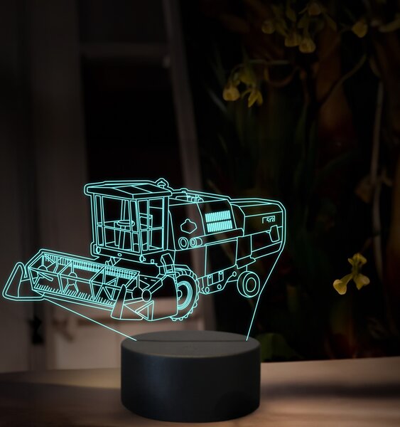 Beling 3D lampa, Kombajn Fortschritt E51, 16 farebná, PPA052