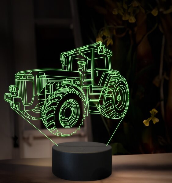 Beling 3D lampa, John deere 8100, 16 farebná, U57