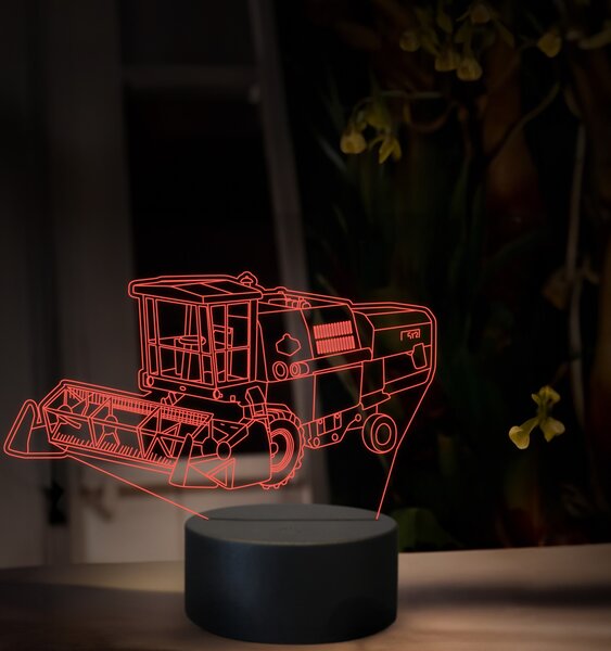 Beling 3D lampa, Kombajn Fortschritt E51, 16 farebná, PPA052