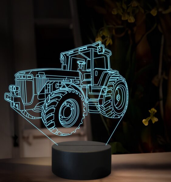 Beling 3D lampa, John deere 8100, 16 farebná, U57