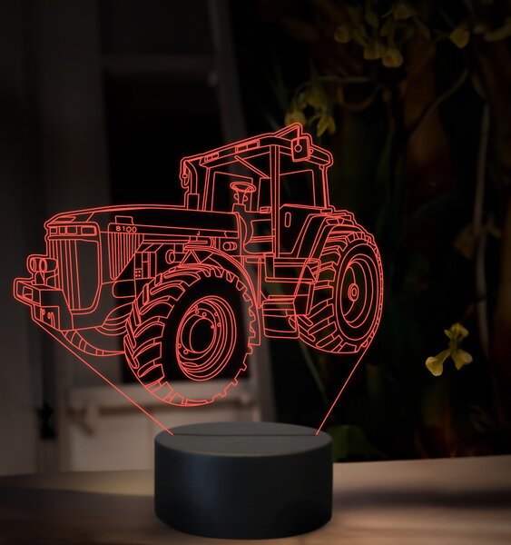 Beling 3D lampa, John deere 8100, 16 farebná, U57