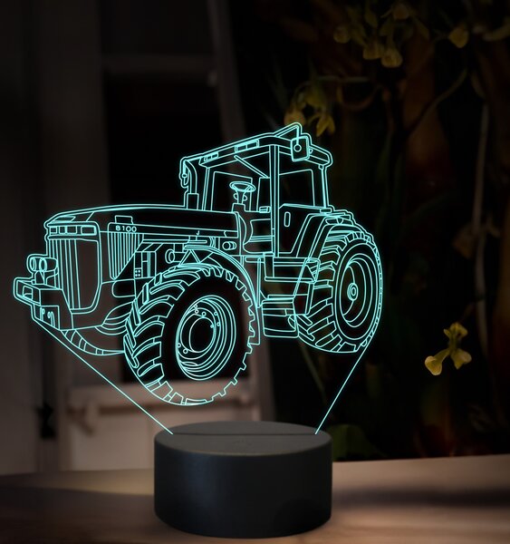 Beling 3D lampa, John deere 8100, 16 farebná, U57