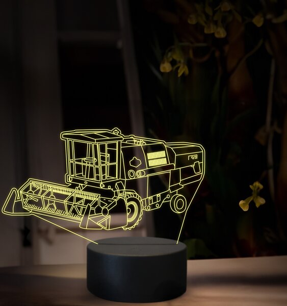 Beling 3D lampa, Kombajn Fortschritt E51, 16 farebná, PPA052