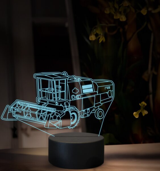 Beling 3D lampa, Kombajn Fortschritt E51, 16 farebná, PPA052