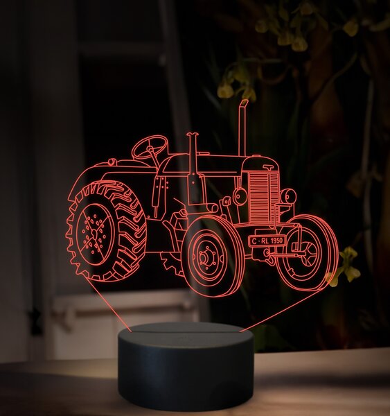 Beling 3D lampa, Škoda 30, 16 farebná, PPA053
