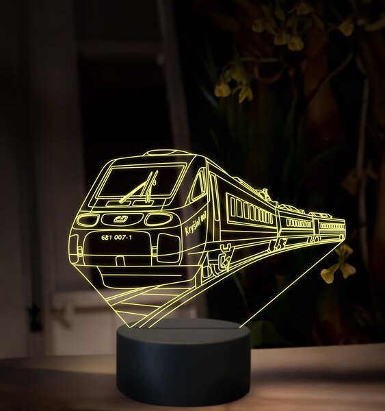 Beling 3D lampa, Pendolino 2, 16 farebná, SXR57