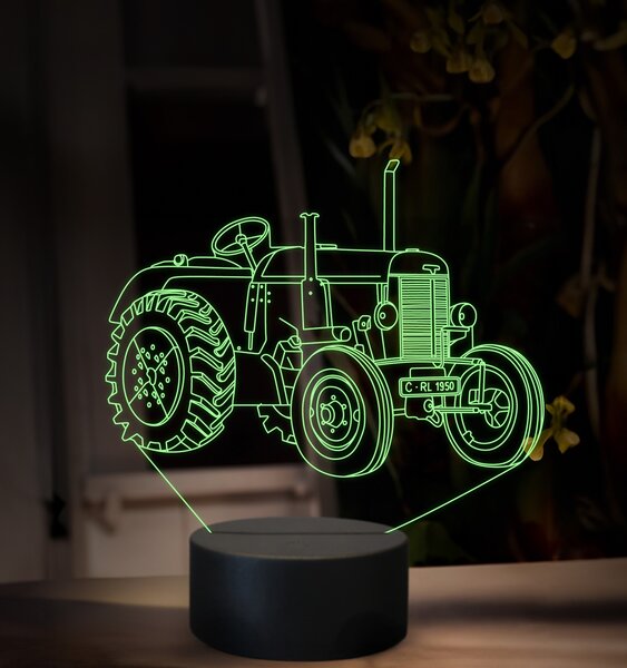 Beling 3D lampa, Škoda 30, 16 farebná, PPA053
