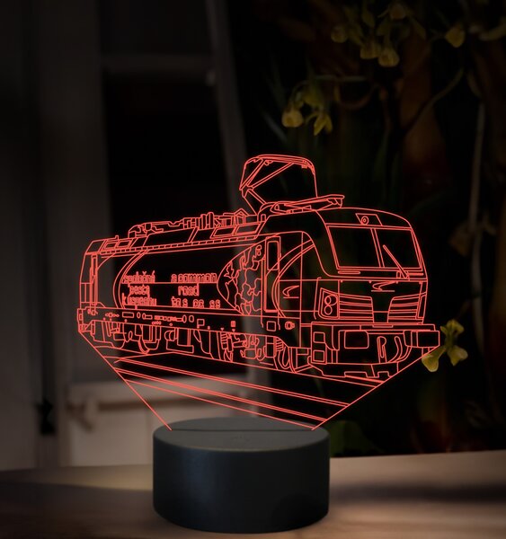 Beling 3D lampa, Siemens Vectron MS-383-202-9, 16 farebná, SXR58