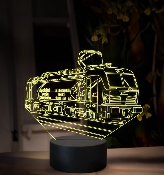 Beling 3D lampa, Siemens Vectron MS-383-202-9, 16 farebná, SXR58