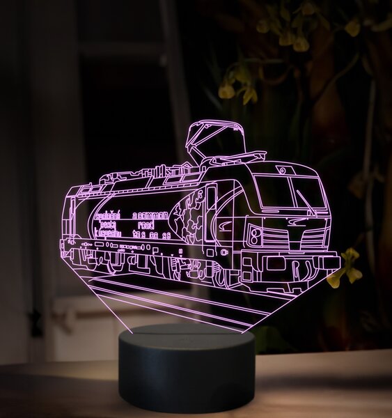 Beling 3D lampa, Siemens Vectron MS-383-202-9, 16 farebná, SXR58