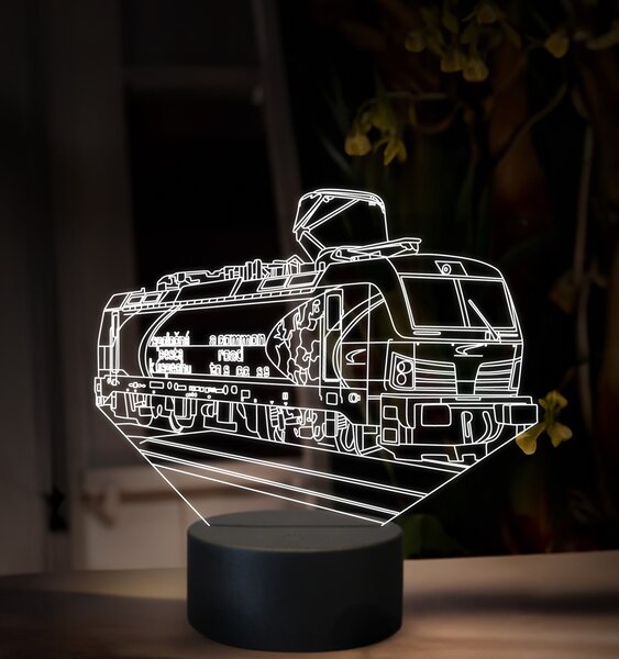 Beling 3D lampa, Siemens Vectron MS-383-202-9, 16 farebná, SXR58