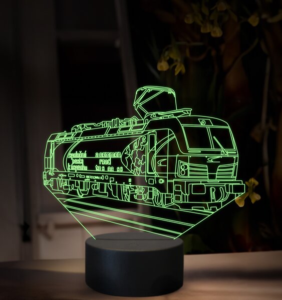 Beling 3D lampa, Siemens Vectron MS-383-202-9, 16 farebná, SXR58