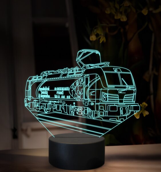 Beling 3D lampa, Siemens Vectron MS-383-202-9, 16 farebná, SXR58