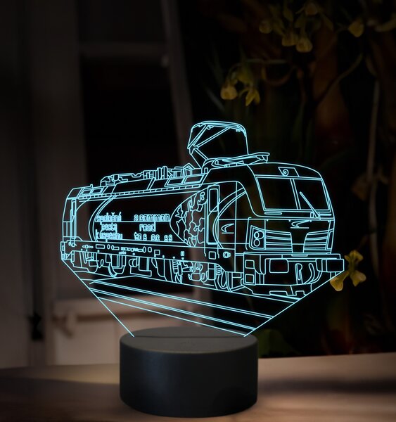 Beling 3D lampa, Siemens Vectron MS-383-202-9, 16 farebná, SXR58