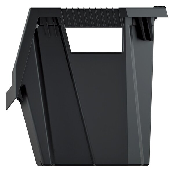 Prosperplast Dílenský úložný box HEAVY DUTY, S VÍKEM, černý 40x29x28 M