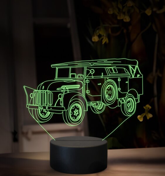 Beling 3D lampa, Steyr 1500, 16 farebná, Y06
