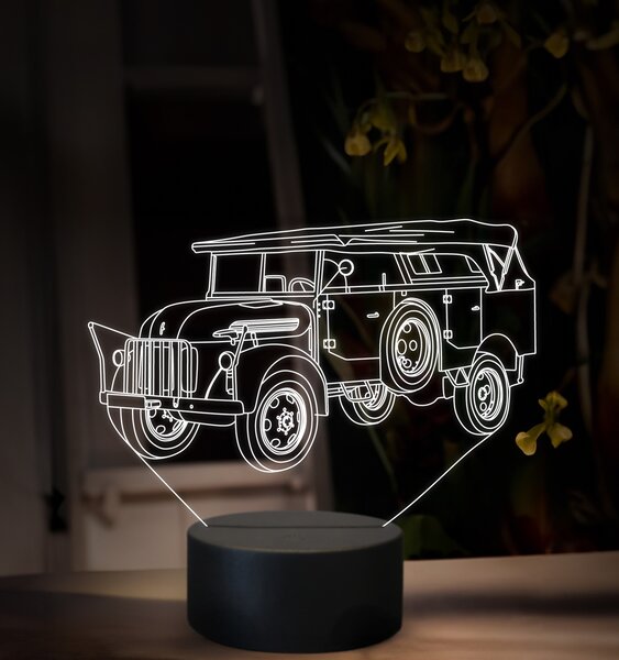 Beling 3D lampa, Steyr 1500, 16 farebná, Y06