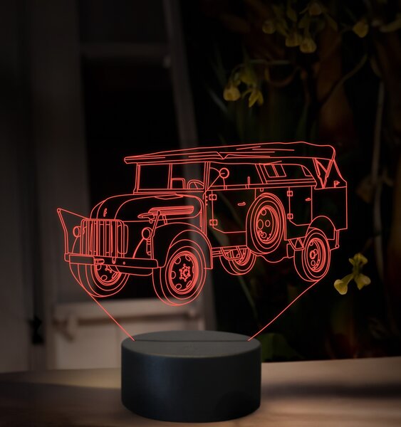 Beling 3D lampa, Steyr 1500, 16 farebná, Y06