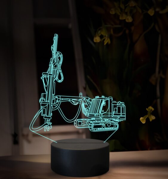 Beling 3D lampa, Tamrock ranger 700, 16 farebná, BA03