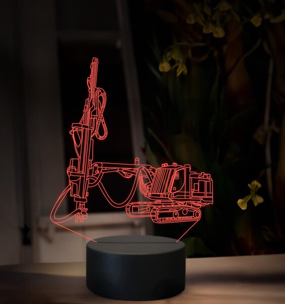 Beling 3D lampa, Tamrock ranger 700, 16 farebná, BA03