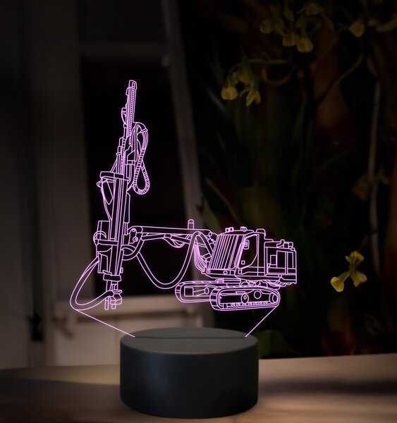 Beling 3D lampa, Tamrock ranger 700, 16 farebná, BA03
