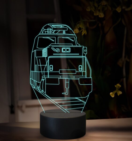 Beling 3D lampa, Vlak 210-019-6, 16 farebná, SXR59