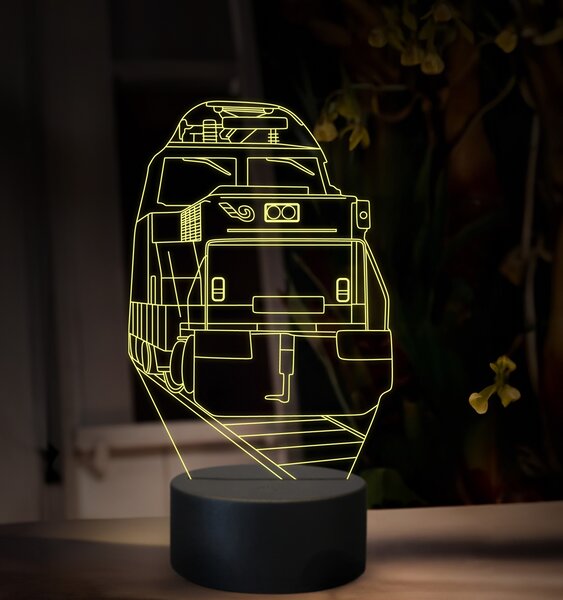 Beling 3D lampa, Vlak 210-019-6, 16 farebná, SXR59