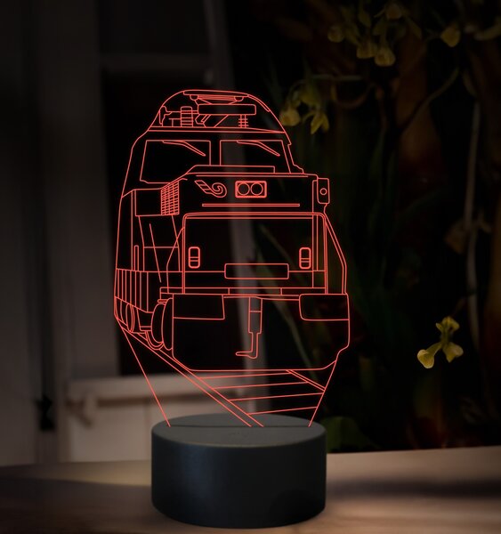 Beling 3D lampa, Vlak 210-019-6, 16 farebná, SXR59
