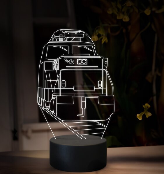Beling 3D lampa, Vlak 210-019-6, 16 farebná, SXR59