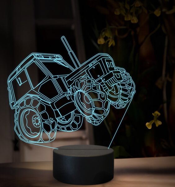 Beling 3D lampa, Zetor 7340, 16 farebná, PPA055