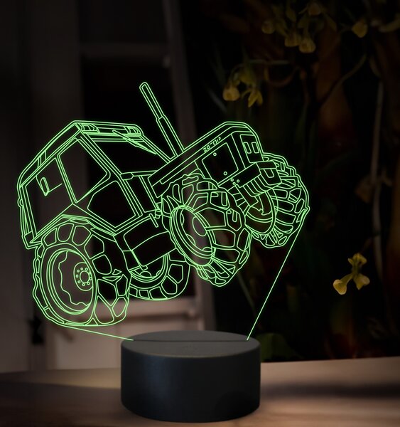 Beling 3D lampa, Zetor 7340, 16 farebná, PPA055