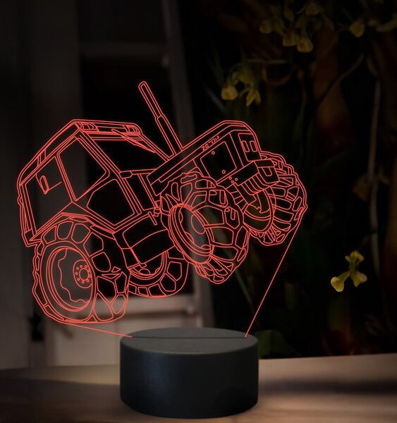 Beling 3D lampa, Zetor 7340, 16 farebná, PPA055