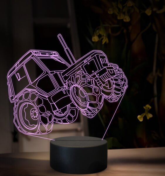 Beling 3D lampa, Zetor 7340, 16 farebná, PPA055