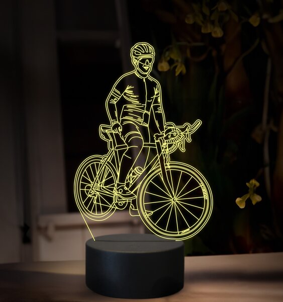 Beling, 3D lampa s fotkou, 16 farebná, VF03