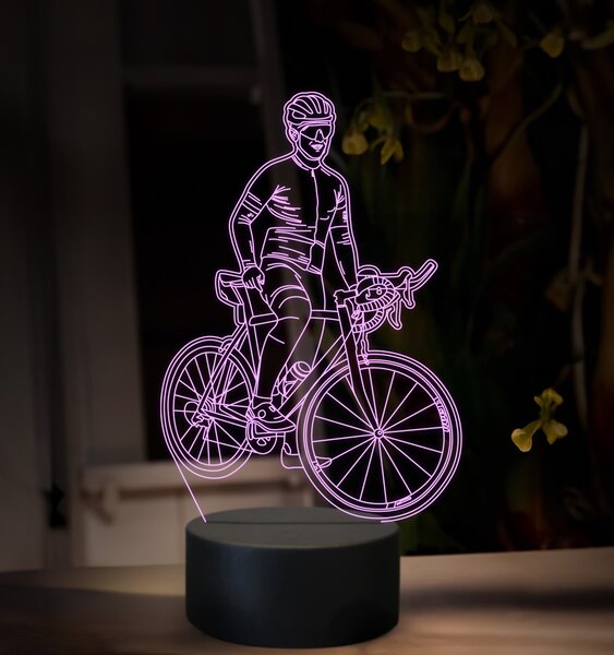 Beling, 3D lampa s fotkou, 16 farebná, VF03