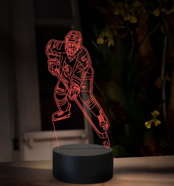 Beling, 3D lampa s fotkou, 16 farebná, VF08
