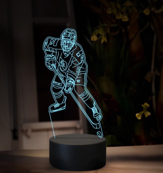 Beling, 3D lampa s fotkou, 16 farebná, VF08