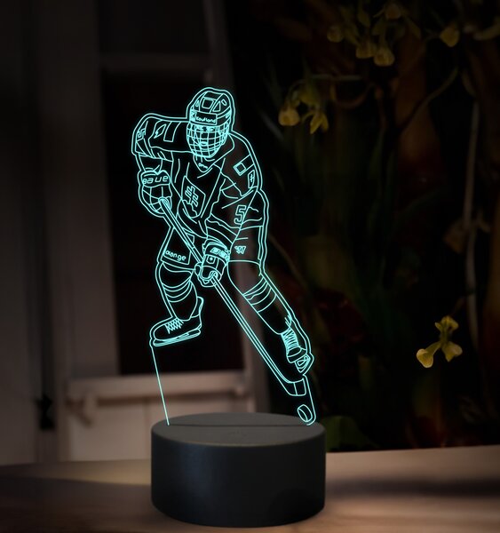 Beling, 3D lampa s fotkou, 16 farebná, VF08