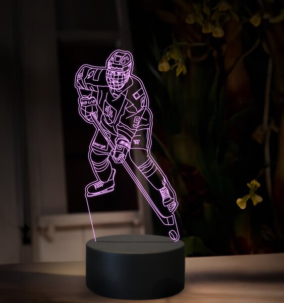 Beling, 3D lampa s fotkou, 16 farebná, VF08