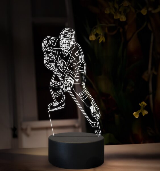Beling, 3D lampa s fotkou, 16 farebná, VF08