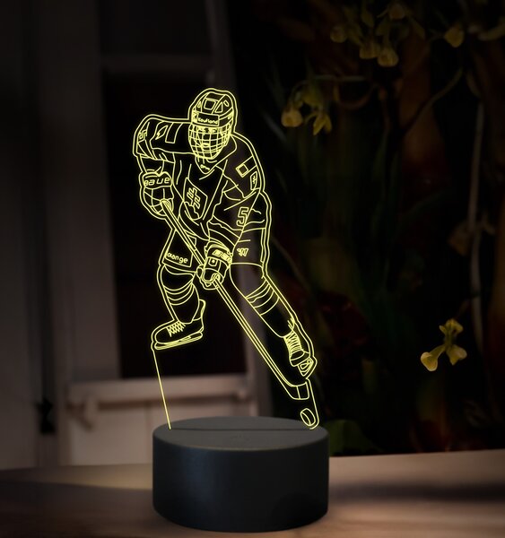 Beling, 3D lampa s fotkou, 16 farebná, VF08