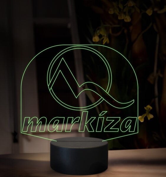 Beling, 3D lampa s fotkou, 16 farebná, VF13