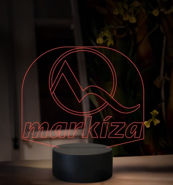 Beling, 3D lampa s fotkou, 16 farebná, VF13