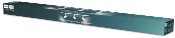 Philips-LED stmievateľné bodové svietidlo do lištového systému EASYLINK HUE 3xGU10/4,7 W/230 V 1 m biela
