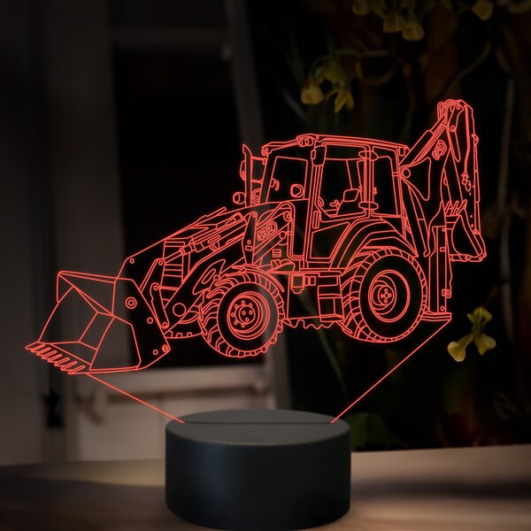 Beling 3D lampa, Cat 432F, 16 farebná, BA07