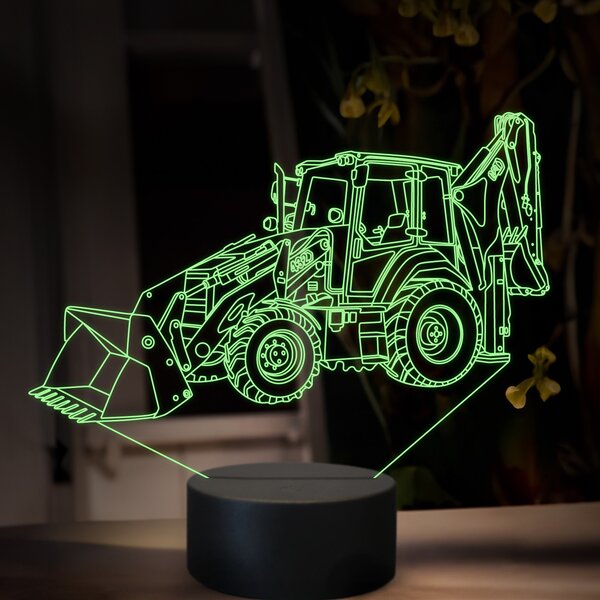 Beling 3D lampa, Cat 432F, 16 farebná, BA07