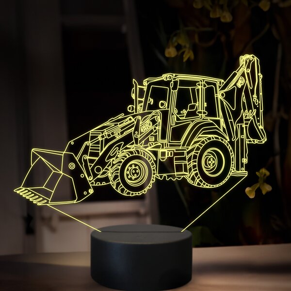Beling 3D lampa, Cat 432F, 16 farebná, BA07