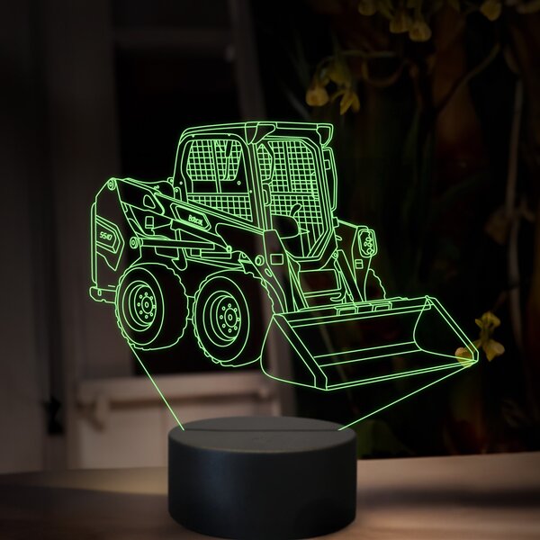 Beling 3D lampa, Bobcat S510, 16 farebná, BA06